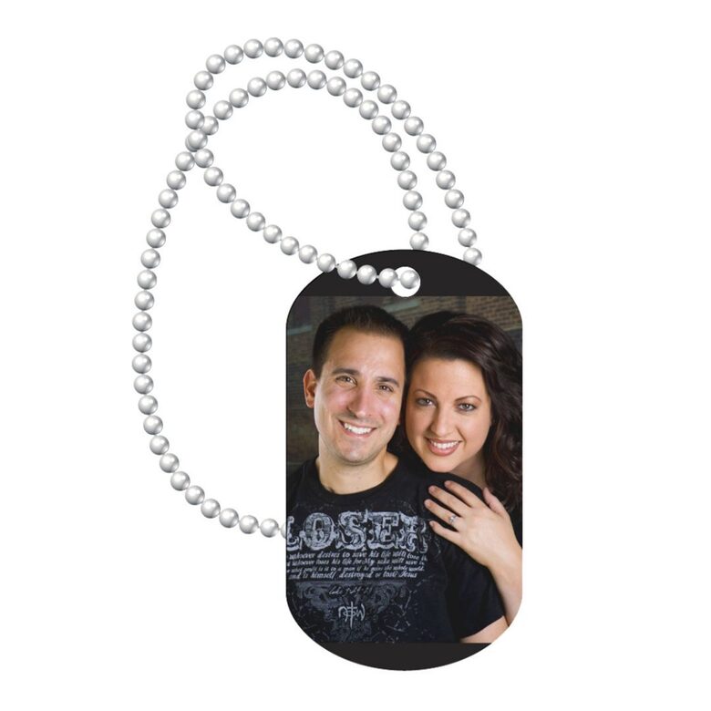 Photo dog tag